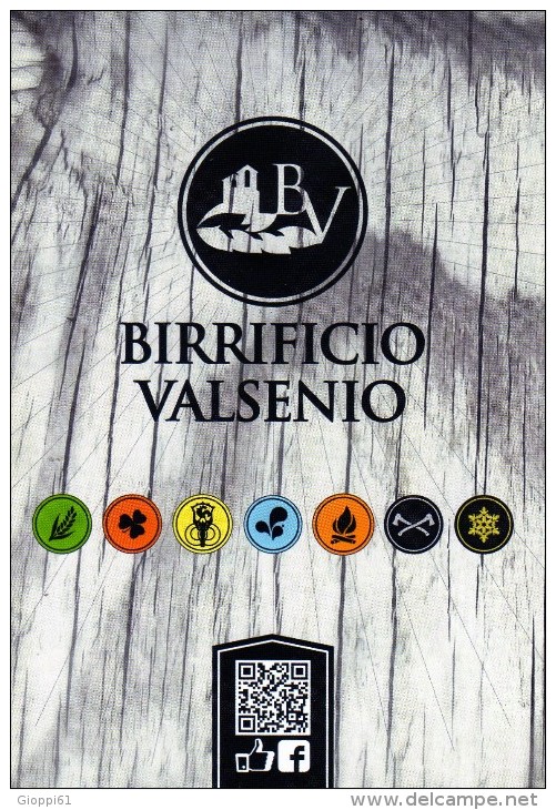 Volantino Pubblicitario 'Birrificio Valsenio' (fronte E Retro) - Altri & Non Classificati