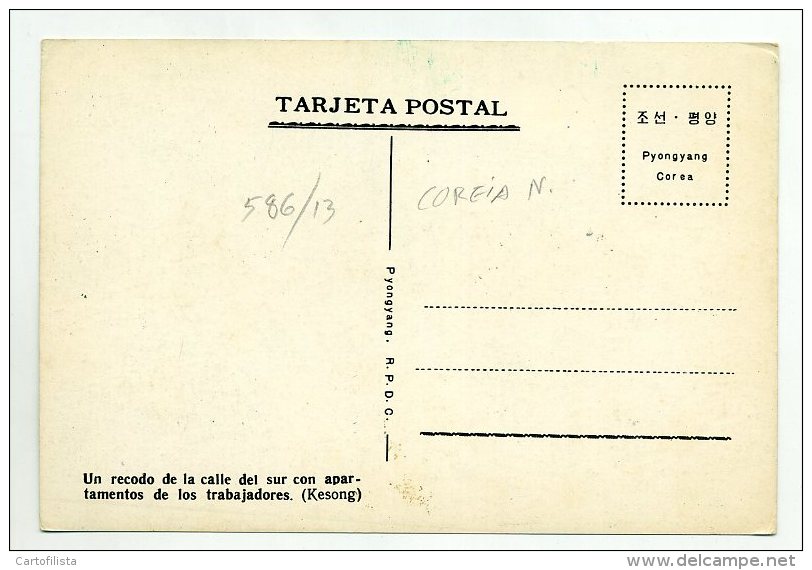 KESONG, North Korea   (2 Scans, Description In Back Side) - Korea (Noord)