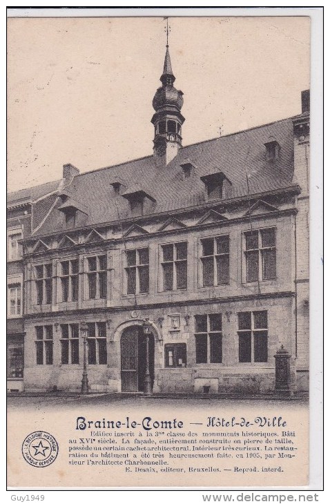 HOTELDE VILLE - Braine-le-Comte