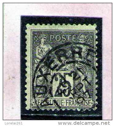 1884 - Groupe Allegorique / SAGE  Tip II  Mi No 80 Et Yv No 97 - 1876-1898 Sage (Type II)