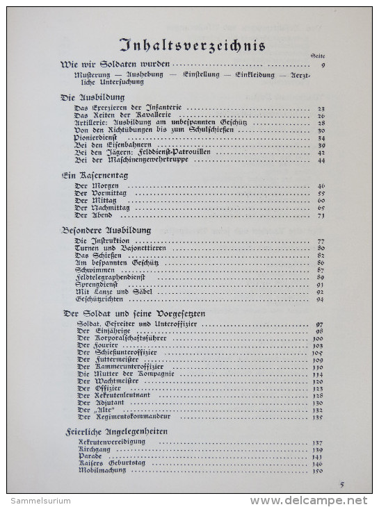 "Das Deutsche Heer Im Bunten Und Im Grauen Rock" Viele Zeichnungen Und Farbtafeln, Um 1935 - Militär & Polizei