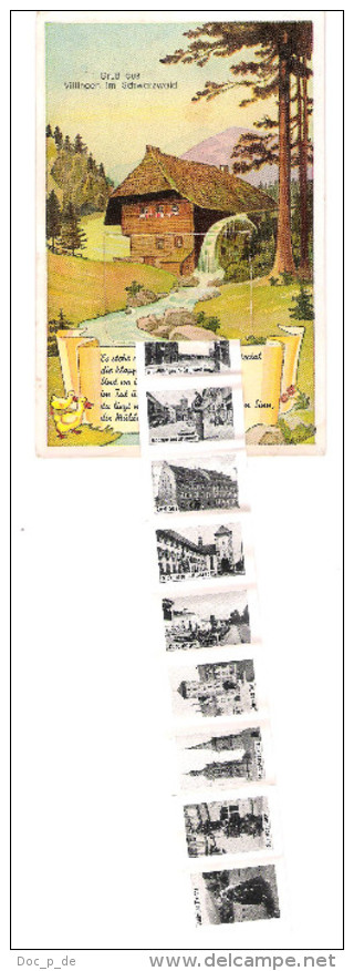 Deutschland - Villingen Im Schwarzwald - Leporello Card - Villingen - Schwenningen