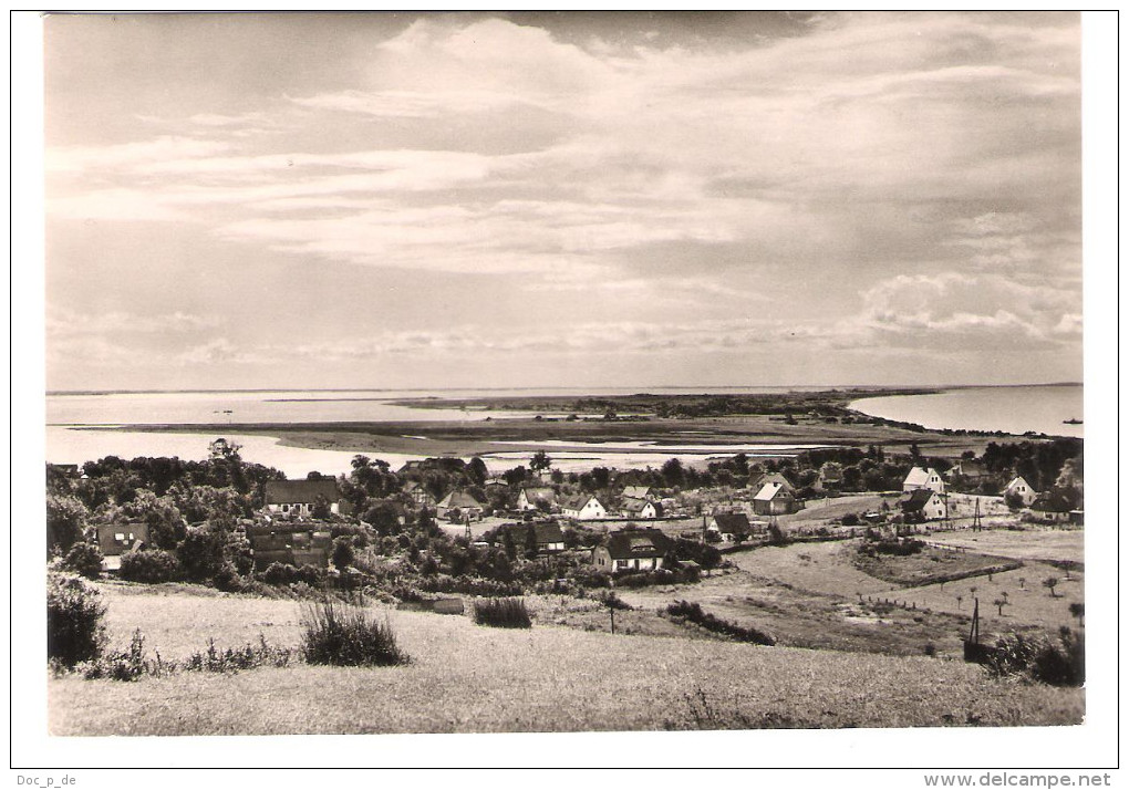 Deutschland - Blick Von Kloster über Die Insel Hiddensee - 1969 - Hiddensee