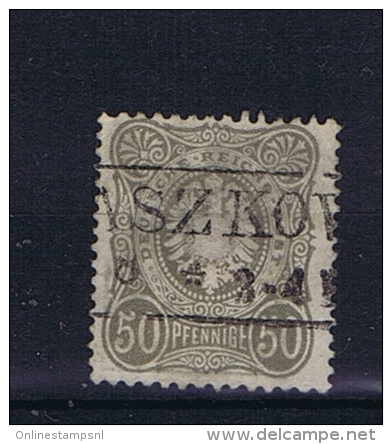 Deutsche Reich: 1875 38 R Hellgrau Used - Gebraucht