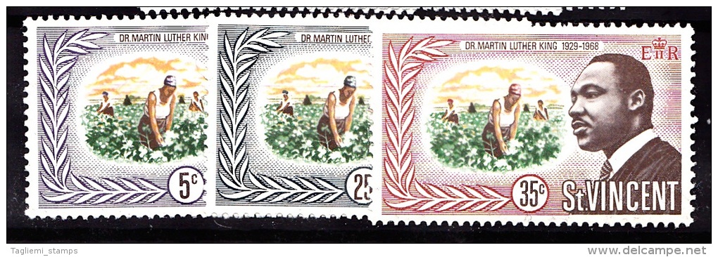 St Vincent, 1968,  265 - 267, Set Of 3, MNH - St.Vincent (...-1979)