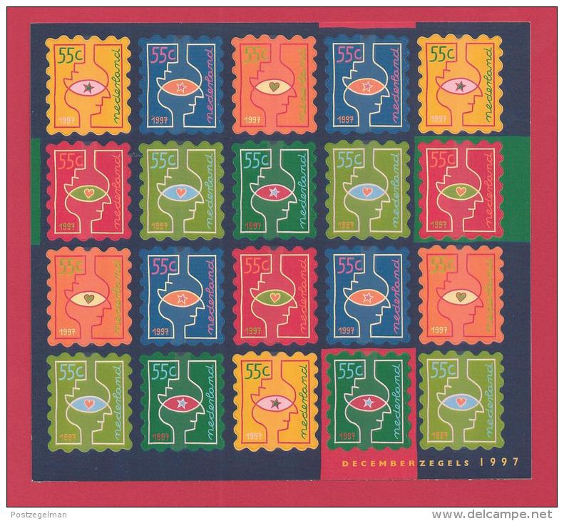 NEDERLAND, 1997, Mint stamps/sheets Yearset, official presentation pack ,NVPH Nrs. 1706/1745