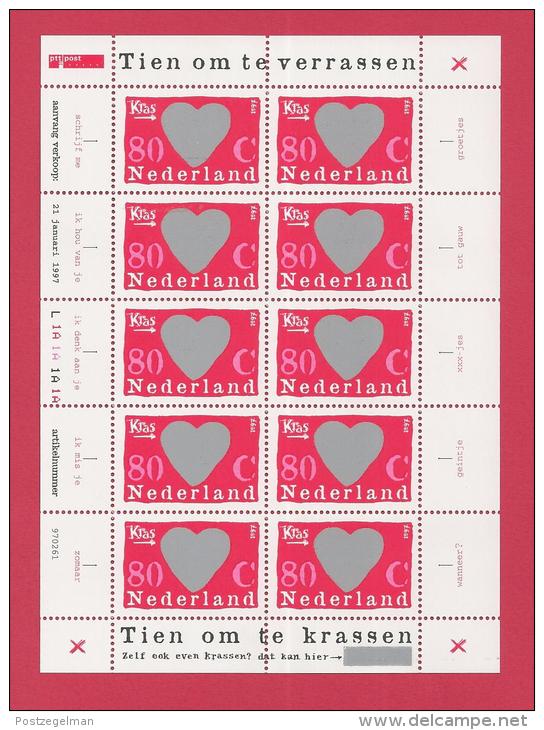 NEDERLAND, 1997, Mint stamps/sheets Yearset, official presentation pack ,NVPH Nrs. 1706/1745