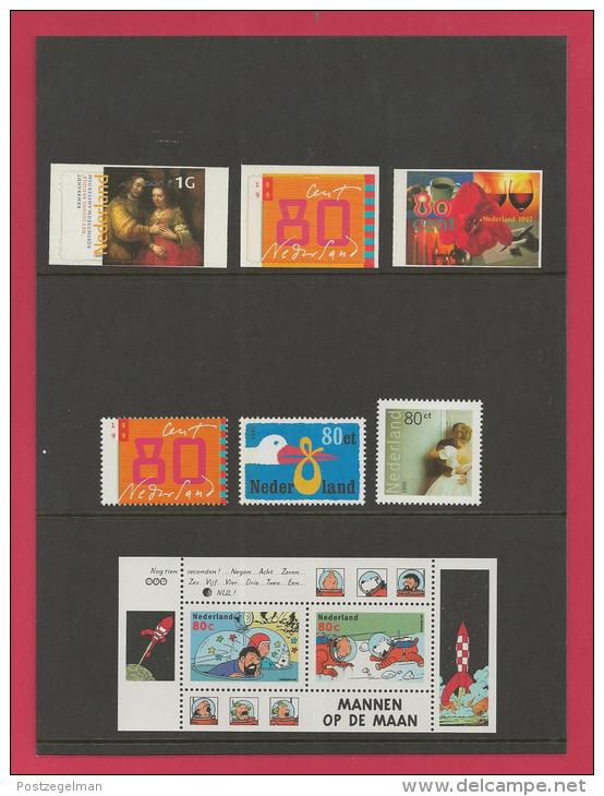 NEDERLAND, 1999, Mint Stamps/sheets Yearset, Official Presentation Pack ,NVPH Nrs. 1808/1875 - Full Years