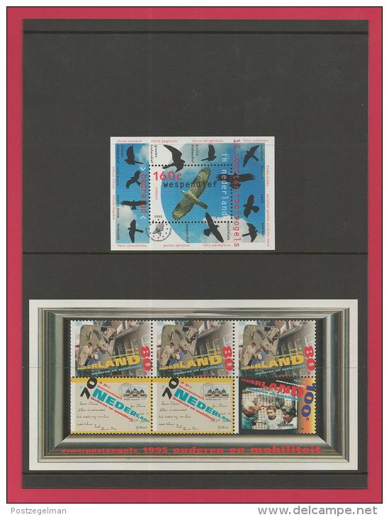 NEDERLAND, 1995, Mint Stamps In Yearset, Official Presentation Pack ,NVPH Nrs. 1630/1663 - Volledig Jaar
