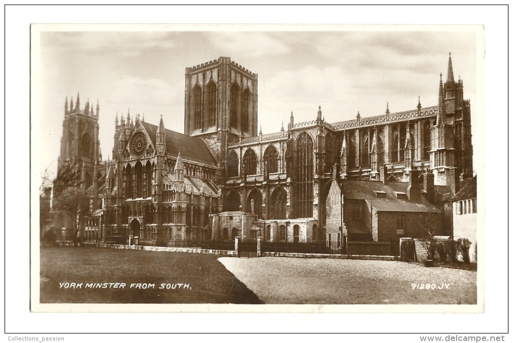 Cp, Angleterre, York, York Minster From South - York