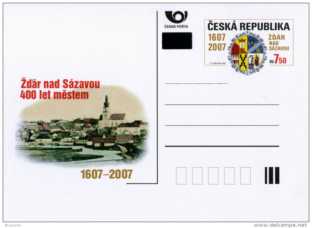 Entier Postal De 2007 Sur Carte Postale Illustrée - Postkaarten