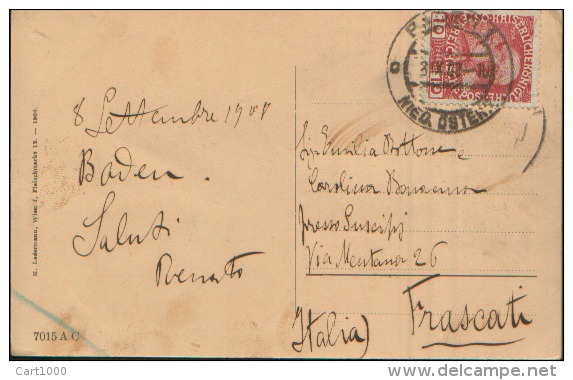 BADEN 1908 - Baden Bei Wien