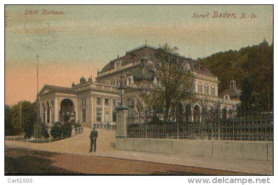 BADEN 1908 - Baden Bei Wien