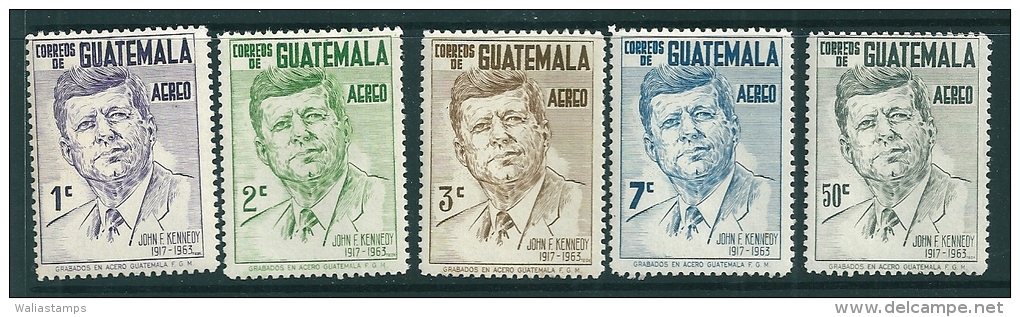 Guatemala 1964 Air SG 724-28 MNH - Guatemala