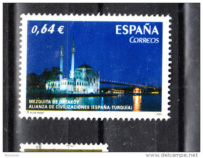 Spagna    -    2010.  Moschea Di Ortakoy  Ad Istanbul - Moscheen Und Synagogen
