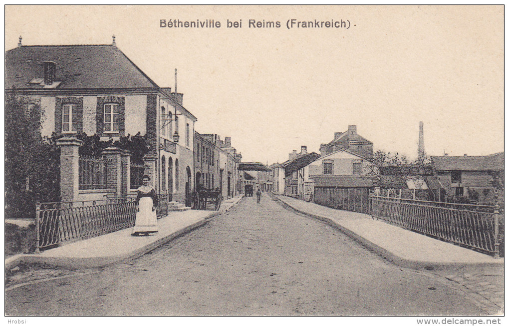 BETHENIVILLE,  Feldpostkarte, Peu Courante Et Non Circulee - Bétheniville