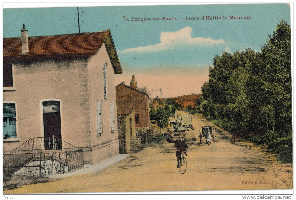 Carte Postale Ancienne De PARGNY SUR SAULX - Pargny Sur Saulx