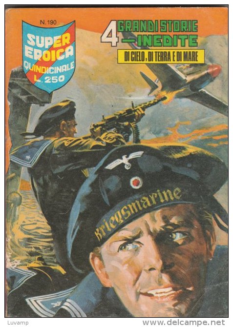 SUPER EROICA QUINDICINALE EDIZIONE   DARDO  N.190 ( CART 38) - War 1939-45