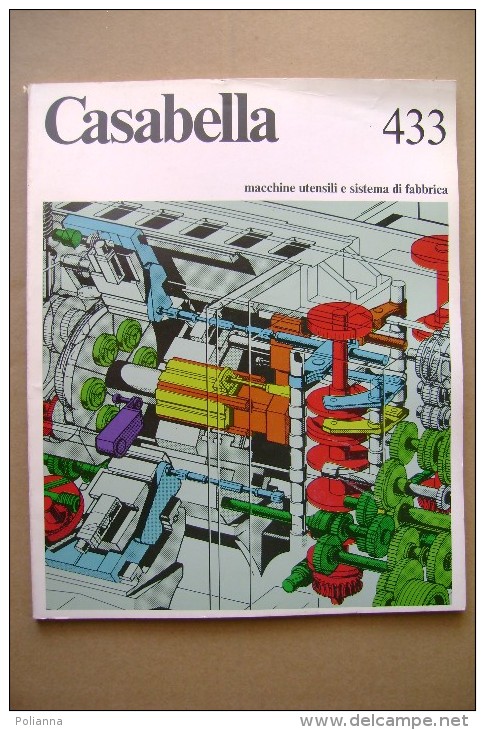 PCA/24 CASABELLA N.433/1978-macchine Utensili-robots-lavorazione Seta - Art, Design, Décoration