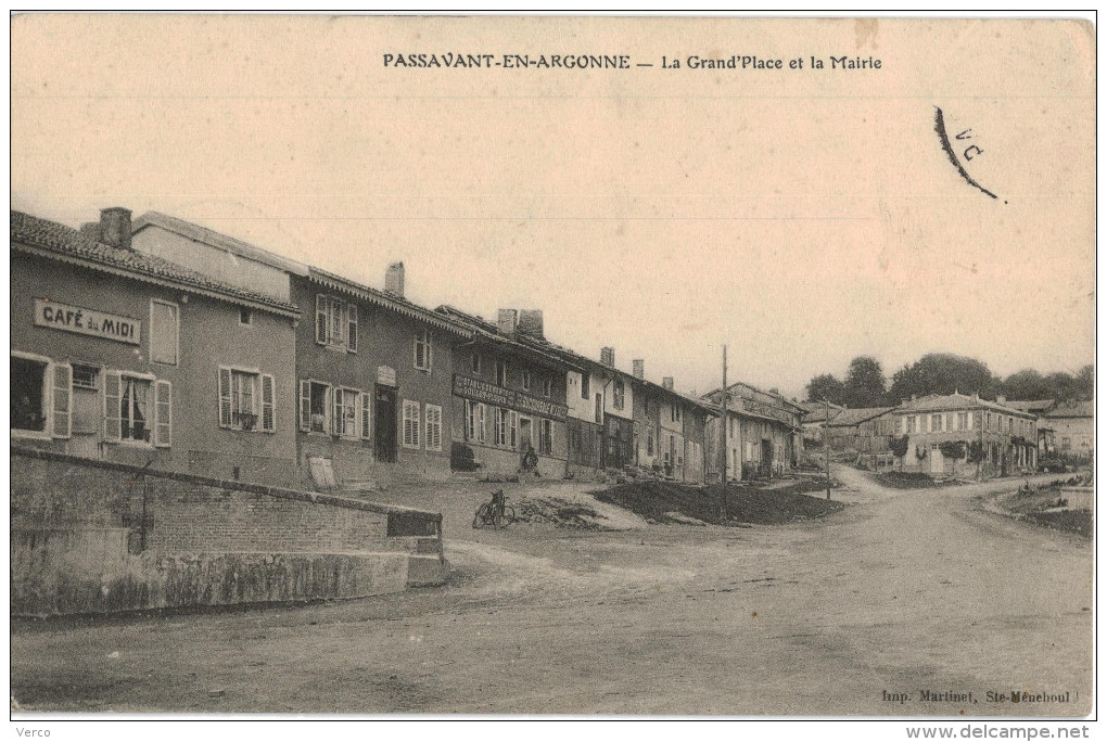 Carte Postale Ancienne De PASSAVANT - Pargny Sur Saulx