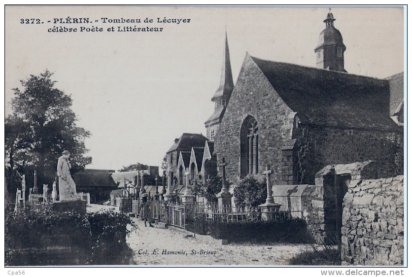 VENTE DIRECTE - Bourg De PLÉRIN - Tombeau De LÉCUYER - HAMONIC éditeur - Plérin / Saint-Laurent-de-la-Mer