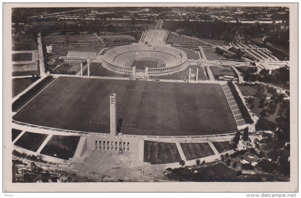 JEUX OLYMPIQUES DE BERLIN 1936  : GESAMTANSICHT REICHSSPORTFELD - Olympic Games