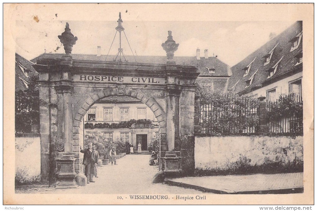 67 WISSEMBOURG HOSPICE CIVIL - Wissembourg