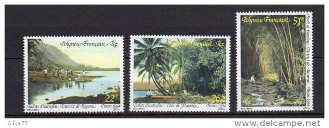 POLYNESIE       Neuf **     Y. Et T.   N° 459 / 461    Cote: 3,70 Euros - Neufs