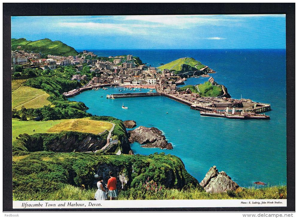 RB 972 - 3 X John Hinde Postcards - Ilfracombe - Lynmouth &amp; Lynton Devon - Ilfracombe