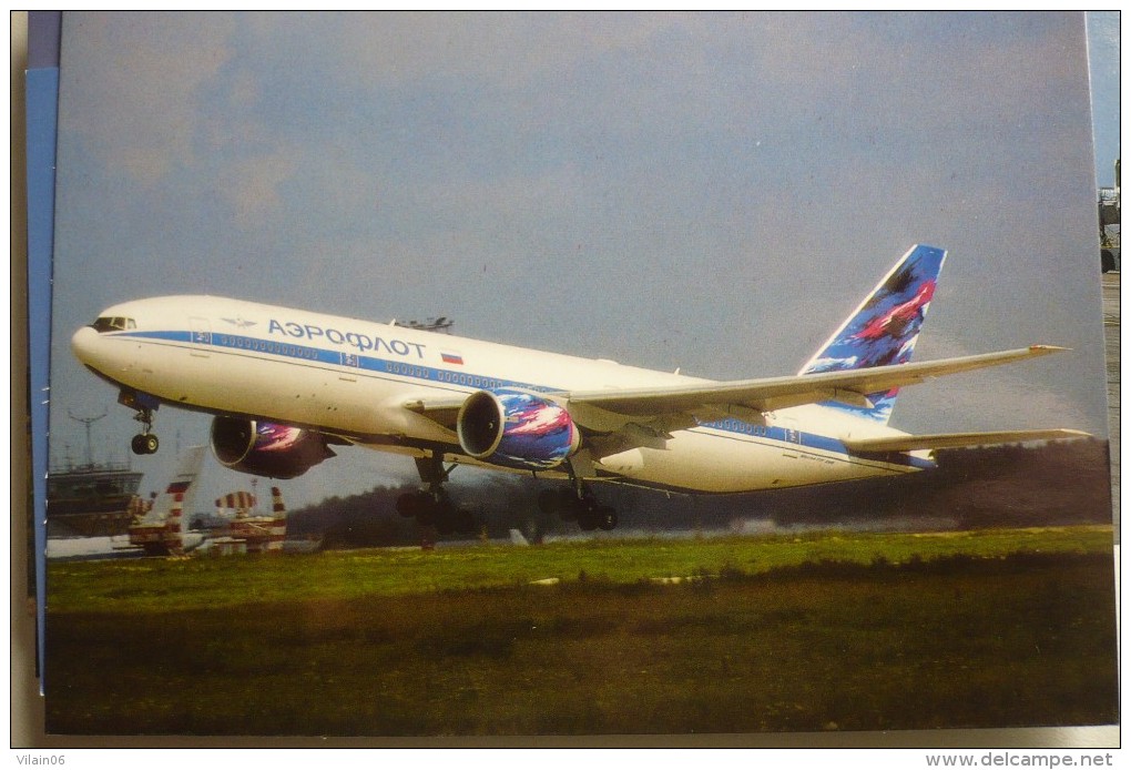 B 777  200    AEROFLOT    VP BAS - 1946-....: Moderne