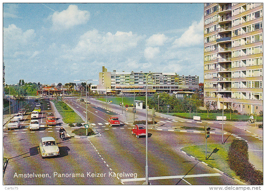 Pays-Bas - Amstelveen - Panorama Keizer Karelweg - Automobiles - Amstelveen