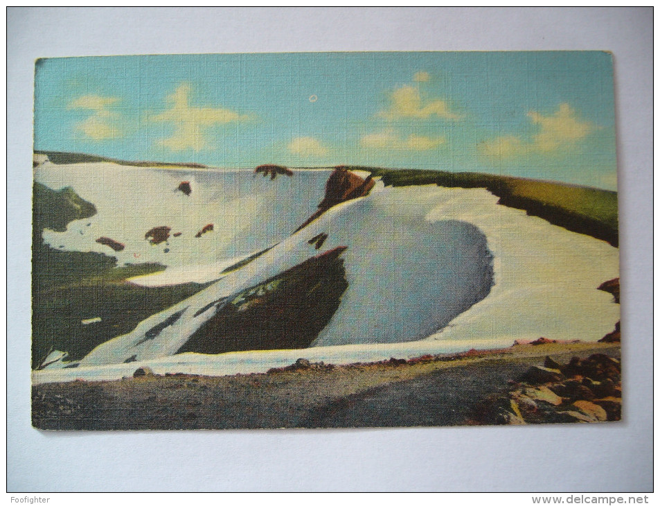 US: Colorado - View At Fall River Pass, Trail Ridge Road, Rocky Mountain National Park - Unused Small Format - Rocky Mountains