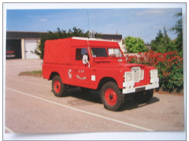 LAVAL  Land Rover  Camion  Pompier   -    Thème  Sapeurs Pompiers - Laval