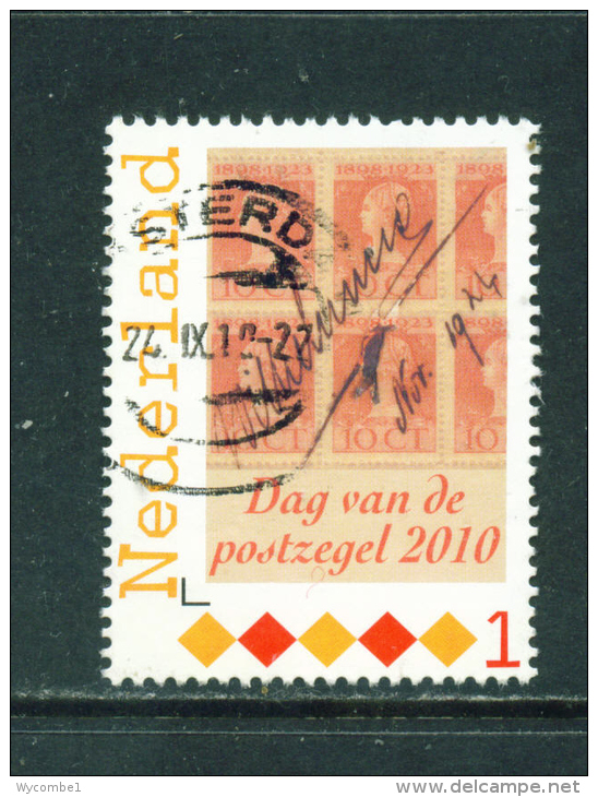 NETHERLANDS - 2010  Stamp Day  44c  Used As Scan - Used Stamps