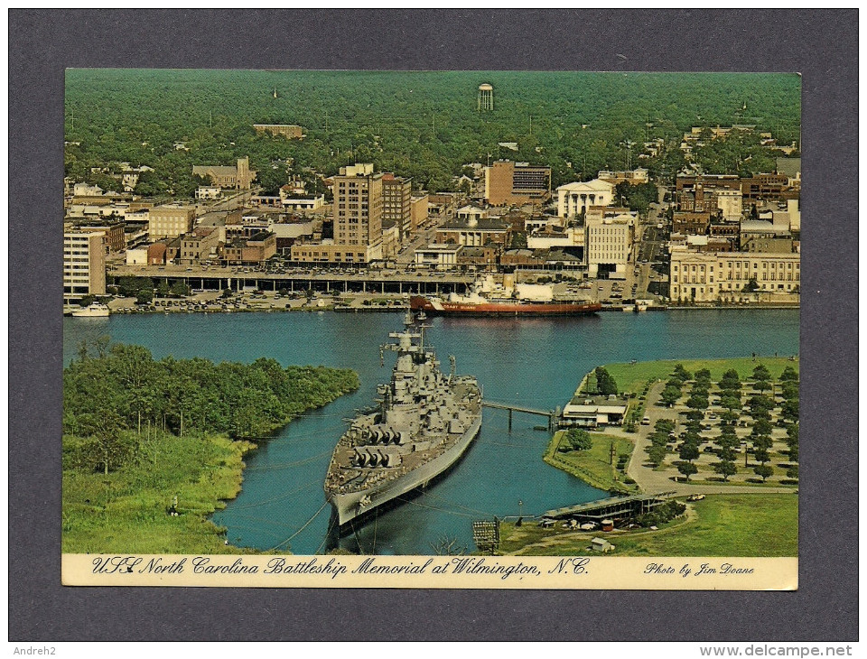 NORTH CAROLINA - WILMINGTON - WAR SHIP USS NORTH CARORINA BATTLESHIP MEMORIAL AT WILMINGTON N.C. - PHOTO BY JIM DOANE - Wilmington