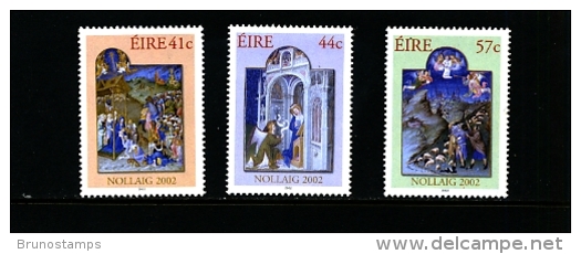 IRELAND/EIRE - 2002  CHRISTMAS  SET  MINT NH - Nuovi