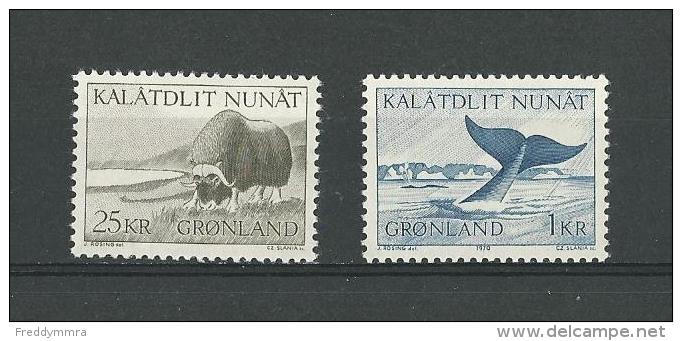 Groenland:  62/ 63 ** - Nuovi