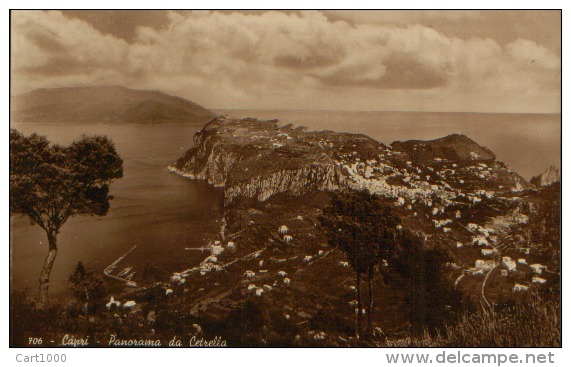 CAPRI NAPOLI VG. 1950 IN FOTOCELERE - Napoli