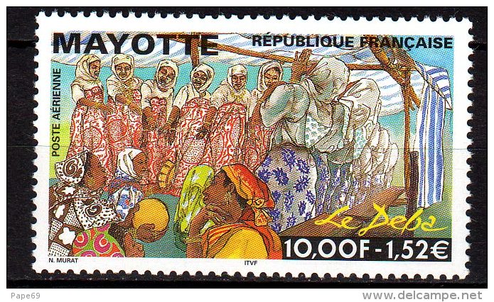 Mayotte PA N° 4 XX  Le Deba, Sans Charnière, TB - Poste Aérienne
