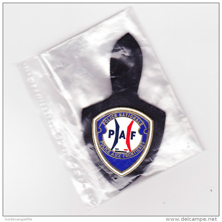 Insigne-Pucelle Police Nationale De La PAF - Police & Gendarmerie