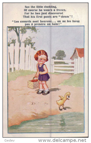 Humour, Canard Et Enfant (Comique 7158) - Humour