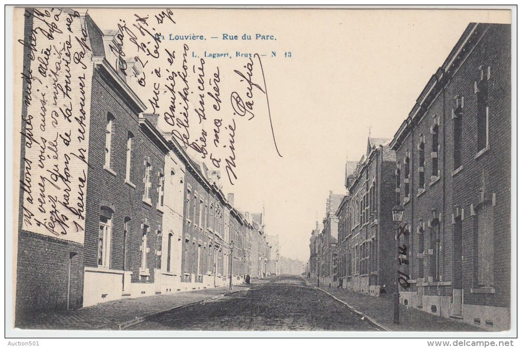 20485g RUE Du PARC - La Louvière - 1907 - La Louvière