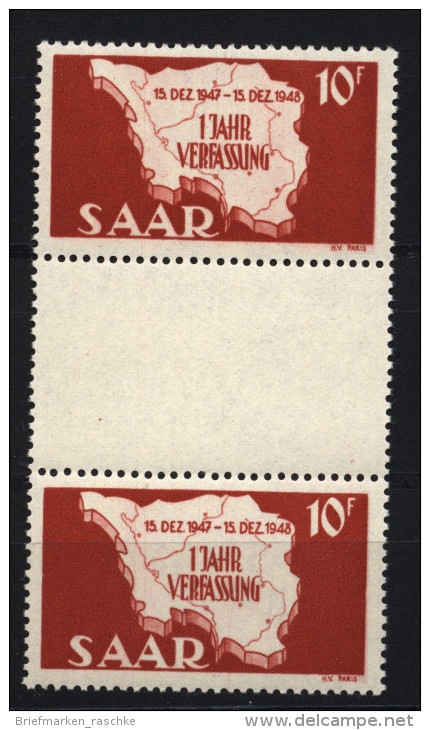 Saar,260, ZS,xx - Unused Stamps