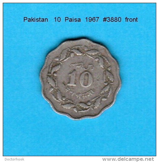 PAKISTAN    10  PAISA  1967   (KM # 27) - Pakistan