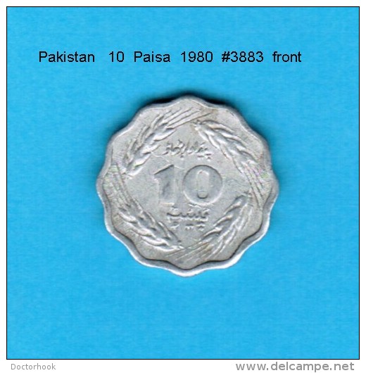 PAKISTAN    10  PAISA  1980   (KM # 36) - Pakistán