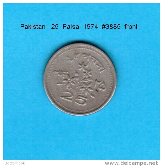 PAKISTAN    25  PAISA  1974   (KM # 30) - Pakistan