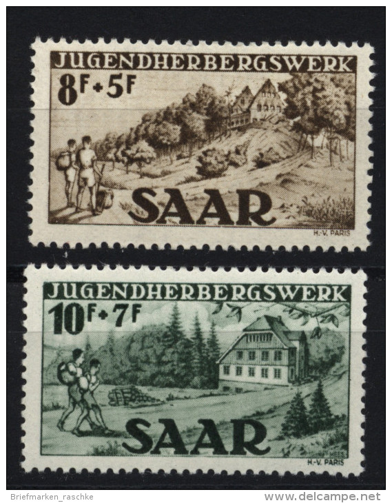 Saar,262-63,I,xx - Unused Stamps