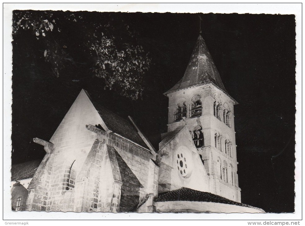 Cpsm 52 - Eglise De Vignory - La Tour Du Clocher (XIIe Siècle) La Nuit - Vignory