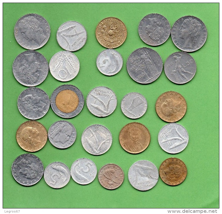 Lot De 29 Pièces Italie - Colecciones