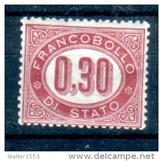 Italia Regno 1875 SERVIZIO DI STATO Lacca ** MNH - Servizi